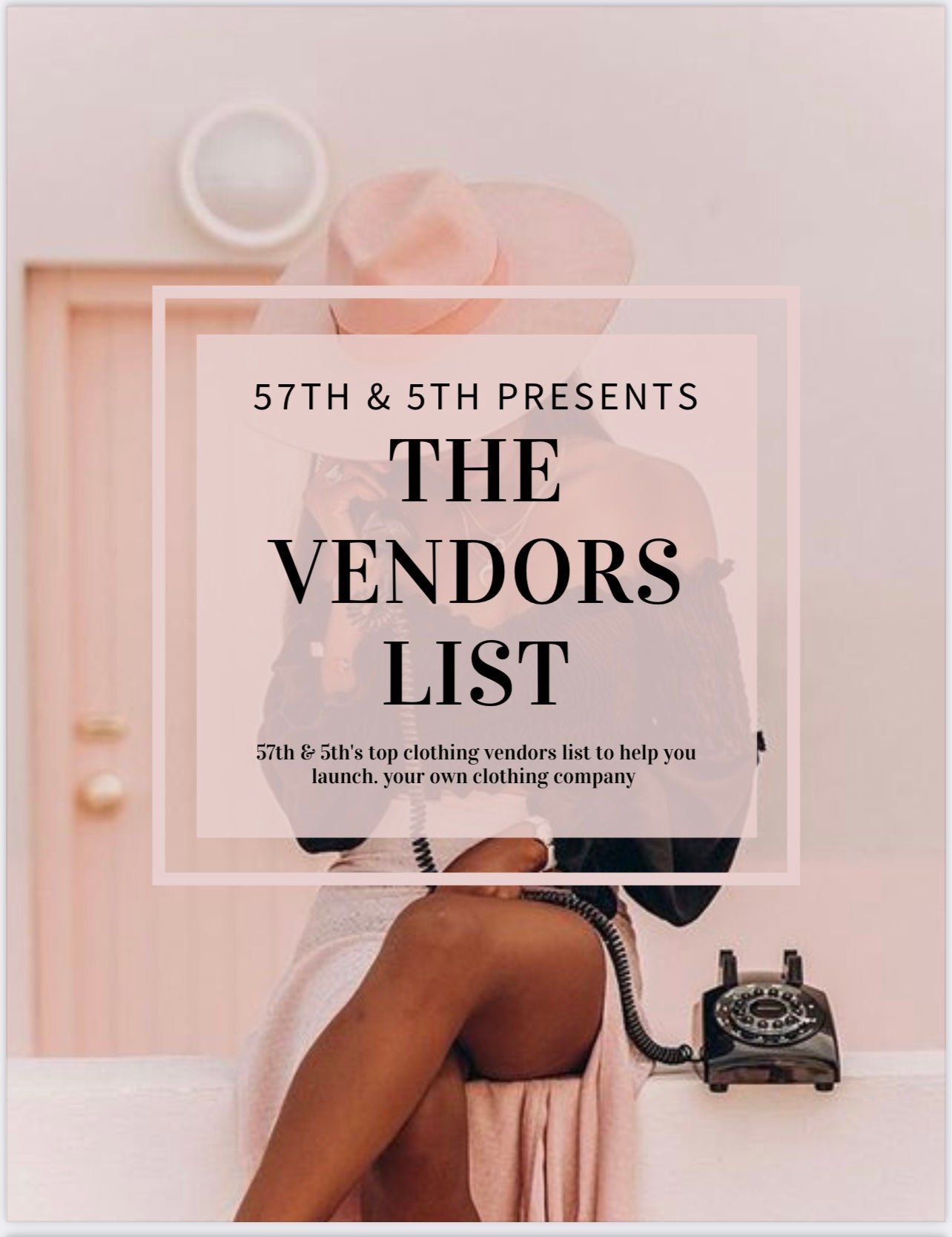 Vendors List - 57THAND5TH