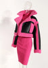 Load image into Gallery viewer, Pu Leather Rose Red Jacket