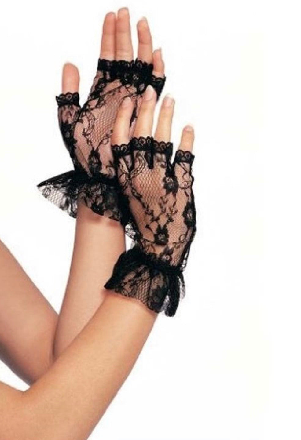 Lace Fingerless Gloves - 57THAND5TH