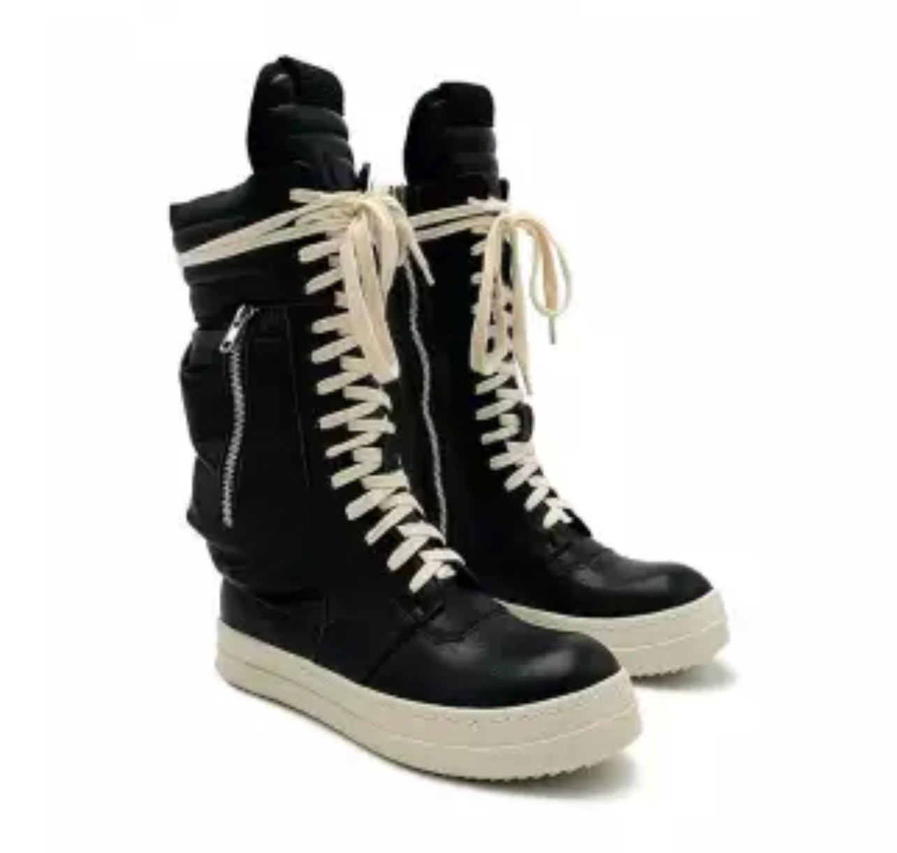 Lace Up Motorcycle Boots