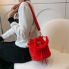 Load image into Gallery viewer, Velour Bucket Crossbody