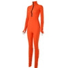 Load image into Gallery viewer, Plunge Zipper Jumpsuit - 57THAND5TH