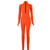 Load image into Gallery viewer, Plunge Zipper Jumpsuit - 57THAND5TH